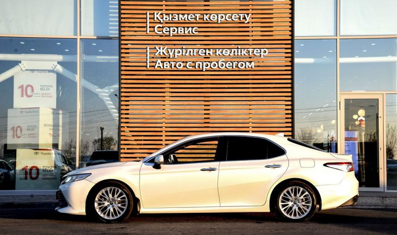 Toyota Camry 3.5 AT FWD (249 л.с.) Люкс Safety Автомобили с пробегом Шымкент  