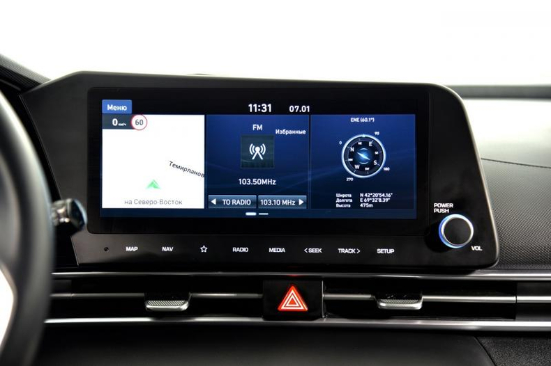 Hyundai Новая Elantra 1.6 6AT FWD (128 л.с.) MPI Elegance Автомобили с пробегом Шымкент  