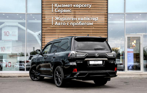 Lexus LX 570 5.7 AT (383 л.с.) 4WD BLACK VISION 7 м BR Автомобили с пробегом Шымкент  