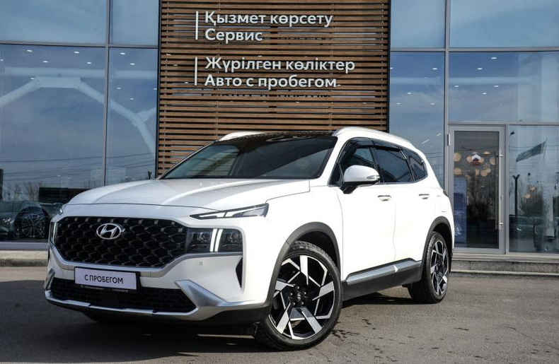 Hyundai Новый Sante Fe 3.5 AT 4WD (272 л.с.) High-Tech 7 мест + Luxe Автомобили с пробегом Шымкент  