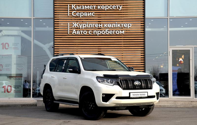 Toyota Land Cruiser Prado 2.7 AT 4WD (163 л.с.) Престиж Black Edition Автомобили с пробегом Шымкент  