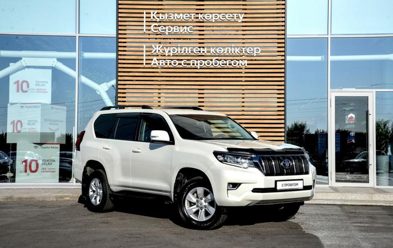 Toyota Land Cruiser Prado 2.7 AT (163 л.с.) 4WD Автомобили с пробегом Шымкент  