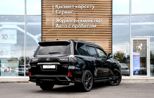 Lexus LX 570 5.7 AT (383 л.с.) 4WD BLACK VISION 7 м BR Автомобили с пробегом Шымкент  