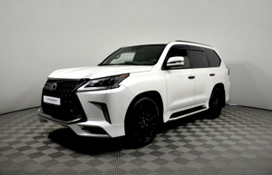 Lexus LX 570 5.7 AT (383 л.с.) 4WD Black Vision 7 м QB Автомобили с пробегом Шымкент  