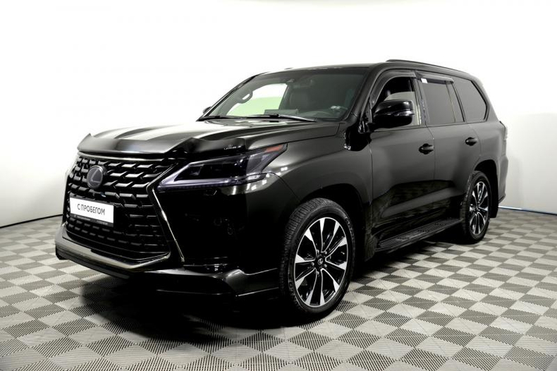 Lexus LX 5.7 AT 4WD (383 л.с.) 570 Black Vision II 5 м QB Автомобили с пробегом Шымкент  