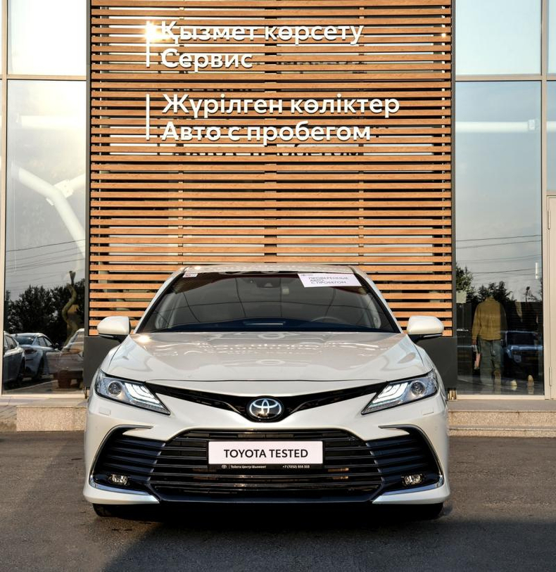 Toyota Camry 2.5 AT (206 л.с.) Престиж Плюс KX Автомобили с пробегом Шымкент  