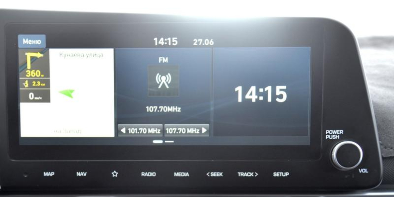 Hyundai Новая Elantra 1.6 6AT FWD (128 л.с.) MPI Elegance Автомобили с пробегом Шымкент  