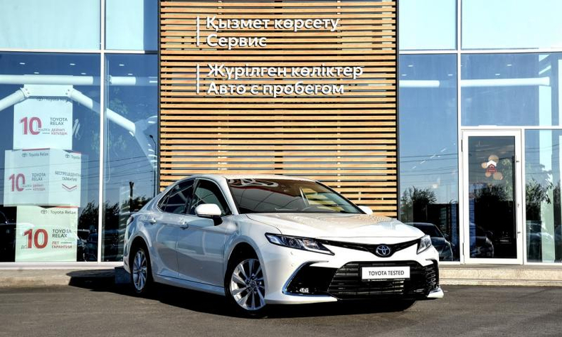 Toyota Camry 2.5 AT (206 л.с.) Престиж 4K Автомобили с пробегом Шымкент  