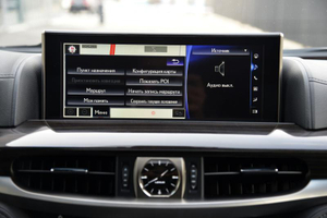 Lexus LX 5.7 AT 4WD (383 л.с.) 570 Black Vision II 5 м QB Автомобили с пробегом Шымкент  