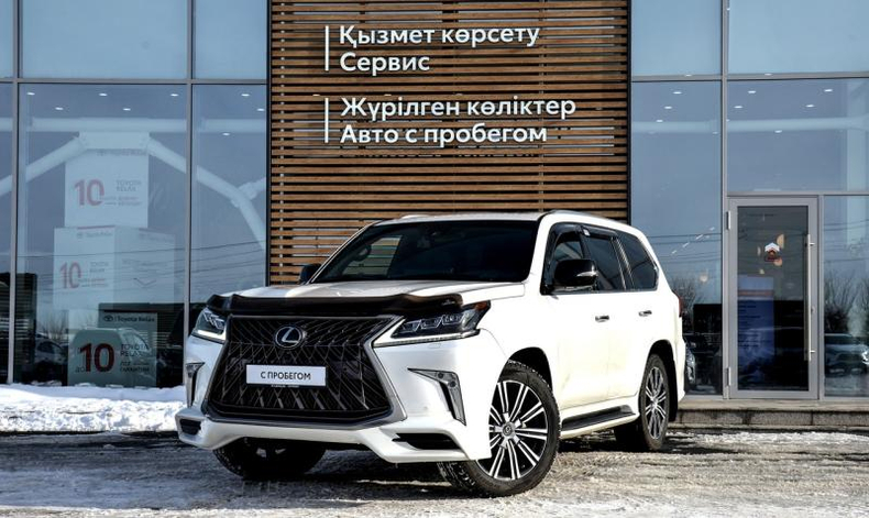 Lexus LX 570 5.7 AT (383 л.с.) 4WD Luxury 21+ Автомобили с пробегом Шымкент  