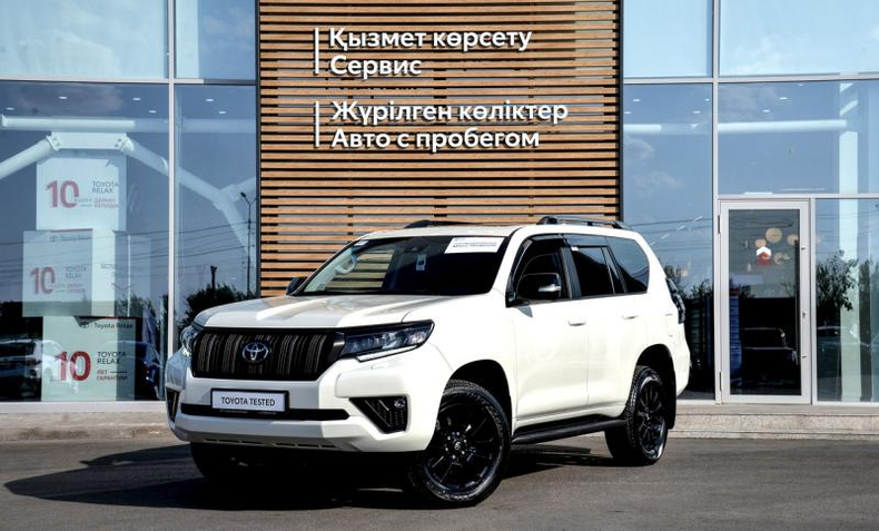 Toyota Land Cruiser Prado 2.7 AT 4WD (163 л.с.) Престиж Black Edition Автомобили с пробегом Шымкент  