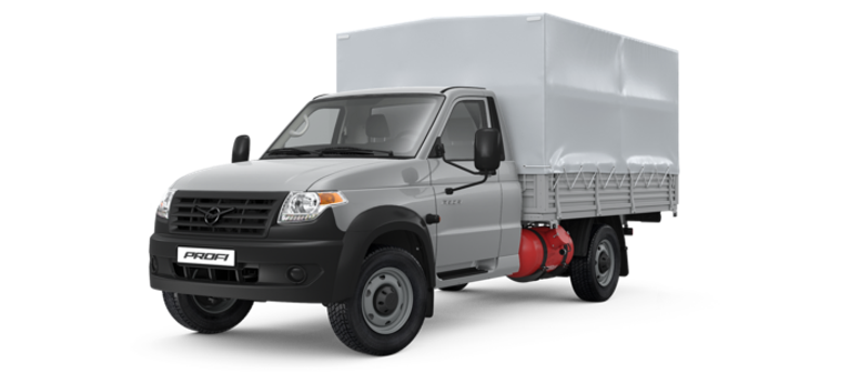 УАЗ Однорядная кабина с бортом 2.7 Бензин/Газ 5МКП 4х4, Евро-5; 3500, 2160/2180 Base Икар Взлёт Ульяновск