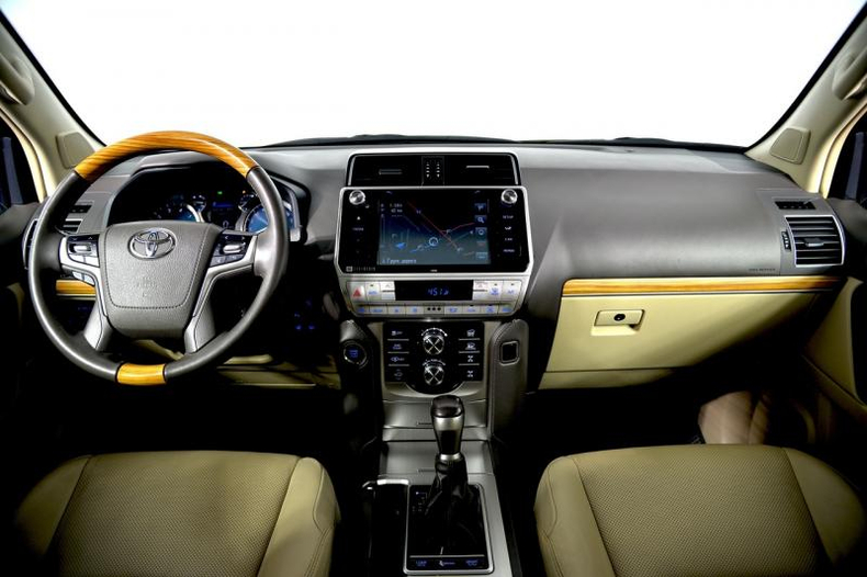 Toyota Land Cruiser Prado 4.0 AT (249 л.с.) 4WD Люкс Safety (7 мест) Автомобили с пробегом Шымкент  