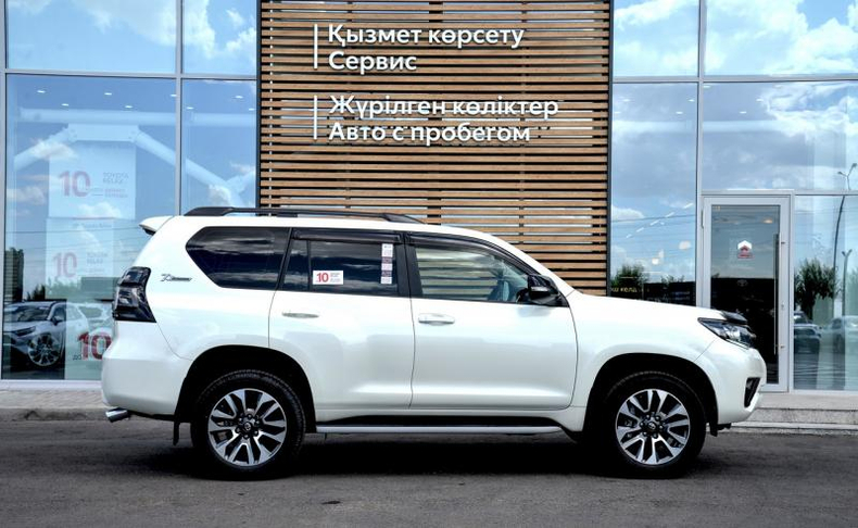 Toyota Land Cruiser Prado 2.7 AT 4WD (163 л.с.) Престиж Автомобили с пробегом Шымкент  