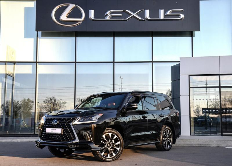 Lexus LX 5.7 AT 4WD (383 л.с.) 570 Black Vision II 5 м QB Автомобили с пробегом Шымкент  