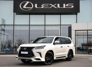 Lexus LX 5.7 AT 4WD (383 л.с.) 570 Black Vision II 5 м QB Автомобили с пробегом Шымкент  