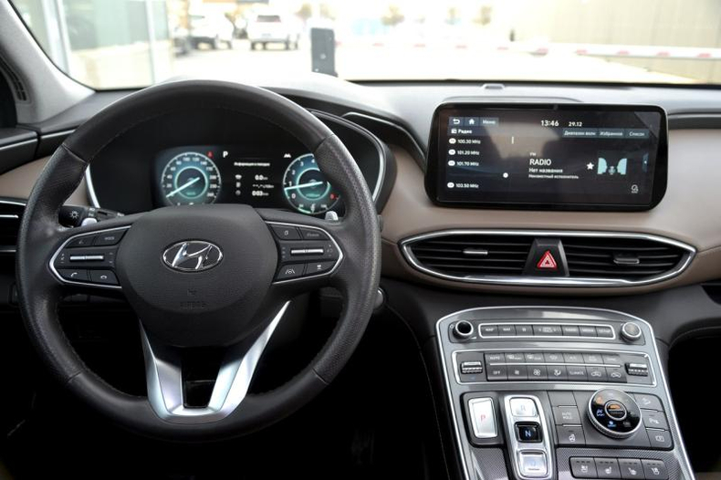 Hyundai Новый Sante Fe 3.5 AT 4WD (272 л.с.) High-Tech 7 мест + Luxe Автомобили с пробегом Шымкент  