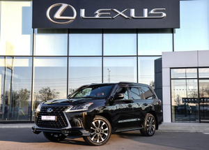 Lexus LX 5.7 AT 4WD (383 л.с.) 570 Black Vision II 5 м QB Автомобили с пробегом Шымкент  