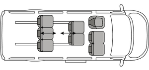 SOLLERS SF4 Остеклённый фургон 1.9 дизель 136 л.с. 3.5т L1 Короткая (L1) СОЛЛЕРС (Витрина Sales) Елабуга