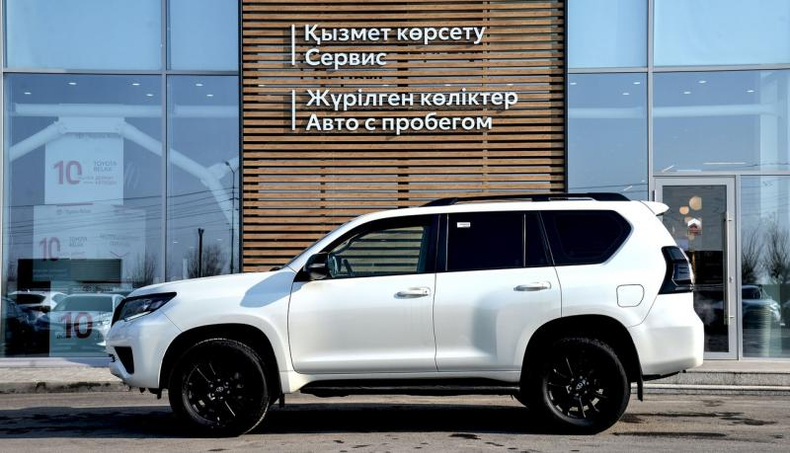 Toyota Land Cruiser Prado 2.7 AT 4WD (163 л.с.) Престиж Black Edition Автомобили с пробегом Шымкент  