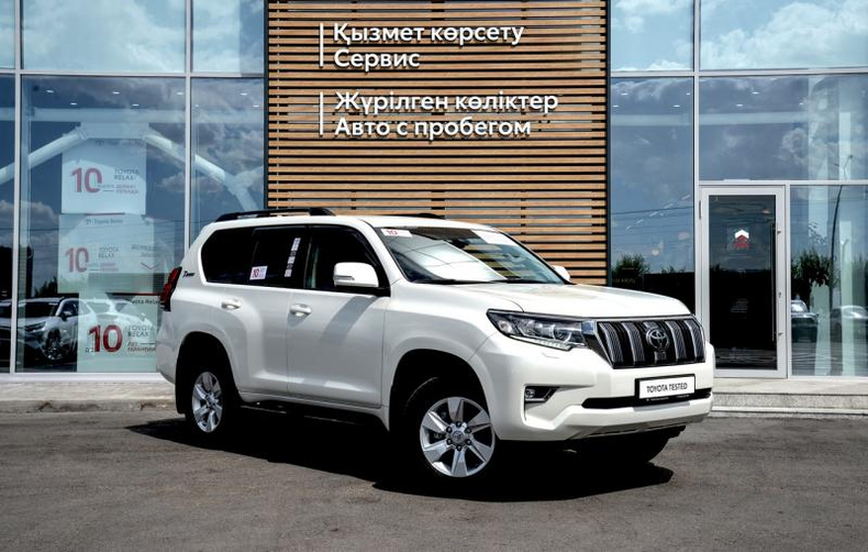 Toyota Land Cruiser Prado 2.7 AT 4WD (163 л.с.) Комфорт Плюс Автомобили с пробегом Шымкент  