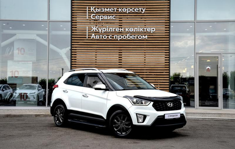 Hyundai Creta 1.6 AT 2WD (123 л. с.) Travel + Advanced Автомобили с пробегом Шымкент  