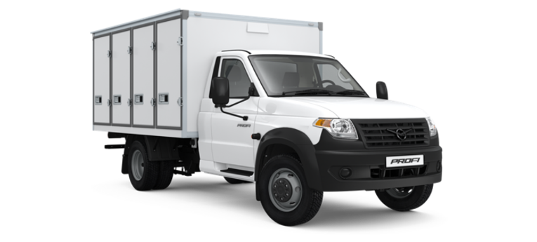 УАЗ Фургон для перевозки хлеба DRW 2.7 Бензин 5МКП 4х2, Евро-5; 3530, 2160/2180 Base Икар Автоцентр Злата 4х4 Нижний Новгород