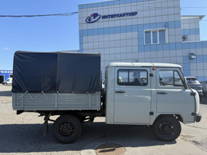УАЗ Двухрядная кабина с бортом 2.7 Бензин 5МКП 4х4, ЕВРО-5 Стандарт без ABS Интерпартнер Ижевск