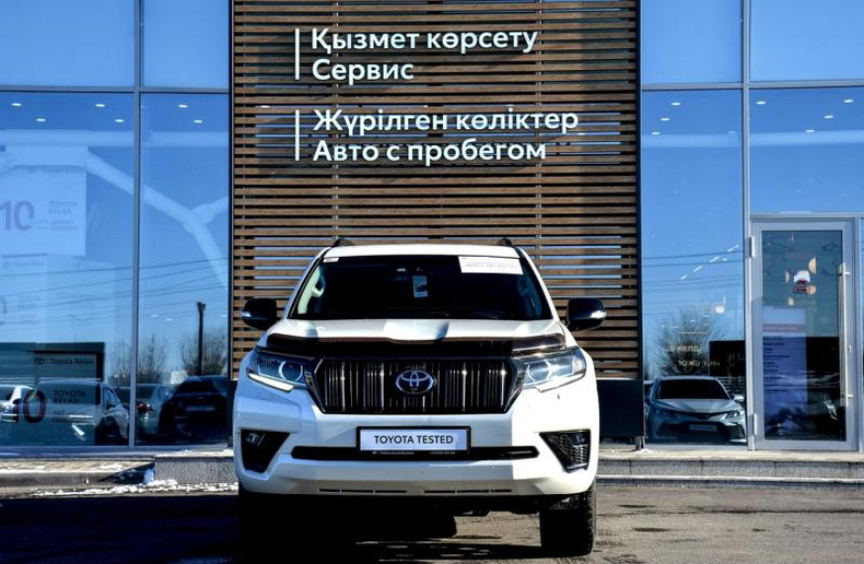 Toyota Land Cruiser Prado 2.7 AT 4WD (163 л.с.) Престиж Black Edition Автомобили с пробегом Шымкент  