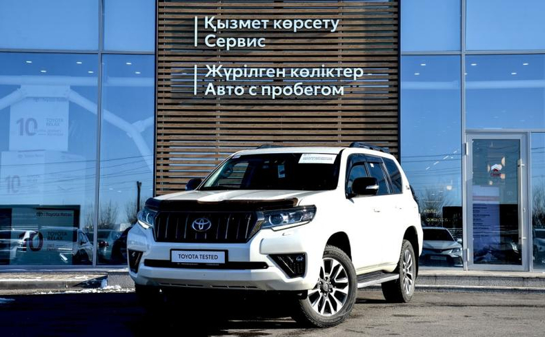 Toyota Land Cruiser Prado 2.7 AT 4WD (163 л.с.) Престиж Black Edition Автомобили с пробегом Шымкент  