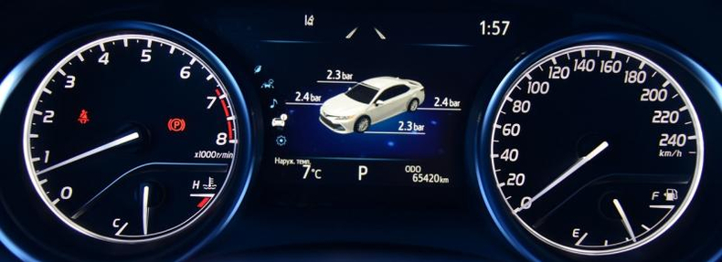 Toyota Camry 2.5 AT (206 л.с.) Престиж Плюс KX Автомобили с пробегом Шымкент  