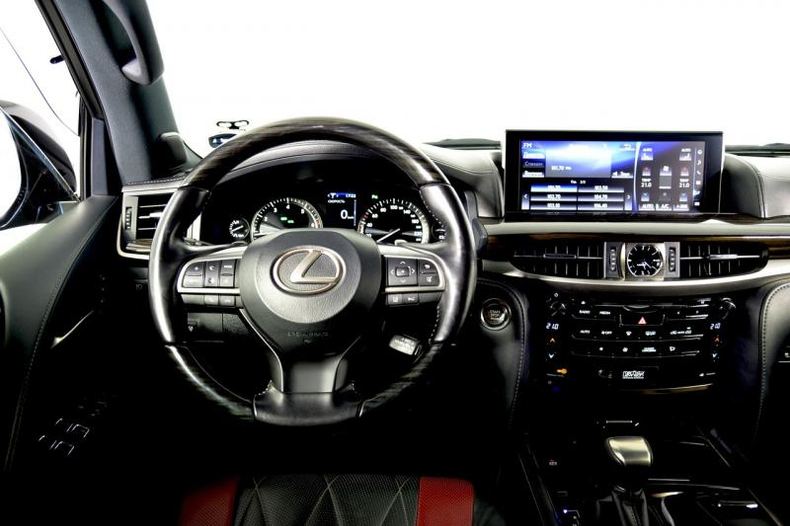 Lexus LX 5.7 AT 4WD (383 л.с.) 570 Black Vision II 5 м QB Автомобили с пробегом Шымкент  