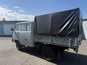 УАЗ Двухрядная кабина с бортом 2.7 Бензин 5МКП 4х4, ЕВРО-5 Стандарт без ABS Интерпартнер Ижевск