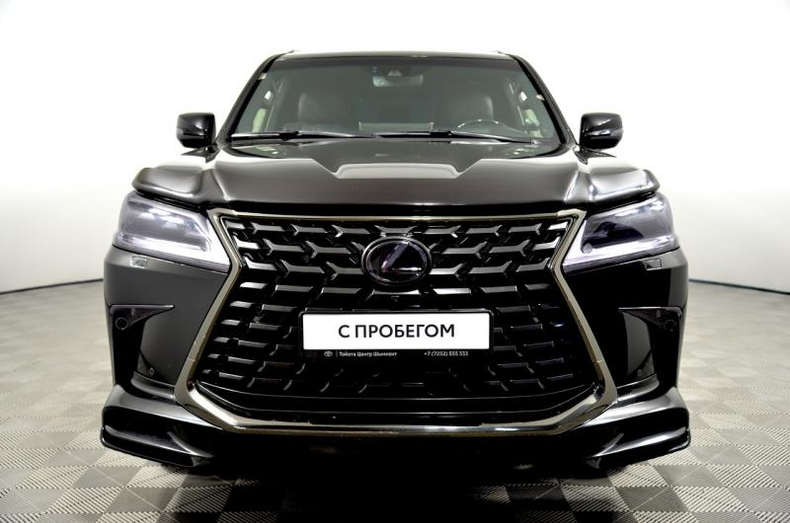 Lexus LX 5.7 AT 4WD (383 л.с.) 570 Black Vision II 5 м QB Автомобили с пробегом Шымкент  