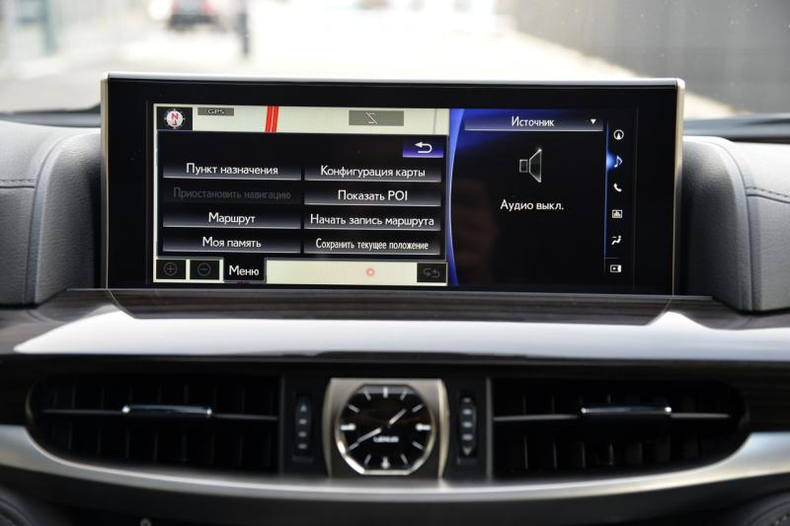 Lexus LX 5.7 AT 4WD (383 л.с.) 570 Black Vision II 5 м QB Автомобили с пробегом Шымкент  