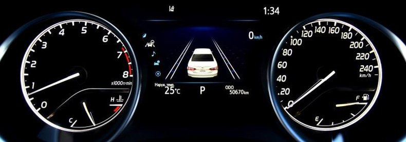 Toyota Camry 2.5 AT FWD (199 л.с.) Престиж Автомобили с пробегом Шымкент  