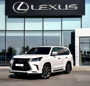 Lexus LX 5.7 AT 4WD (383 л.с.) 570 Black Vision 7 м QB Автомобили с пробегом Шымкент  