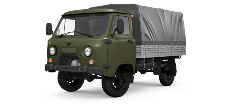 УАЗ Однорядная кабина с бортом 2.7 Бензин 5МКП 4х4, ЕВРО-5 Стандарт без ABS ПРЕМЬЕР-АВТО Смоленск