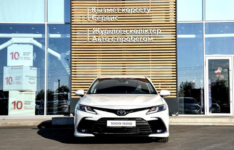 Toyota Camry 2.5 AT (206 л.с.) Престиж 4K Автомобили с пробегом Шымкент  