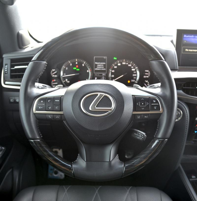 Lexus LX 5.7 AT 4WD (383 л.с.) 570 Black Vision 7 м QB Автомобили с пробегом Шымкент  