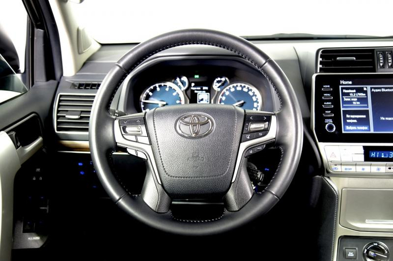 Toyota Land Cruiser Prado 2.7 AT 4WD (163 л.с.) Престиж Black Edition Автомобили с пробегом Шымкент  