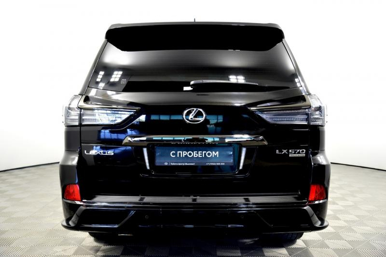 Lexus LX 5.7 AT 4WD (383 л.с.) 570 Black Vision II 5 м QB Автомобили с пробегом Шымкент  