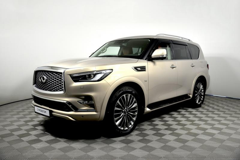 Infiniti 5.6 AT AWD (405 л.с.) Luxe ProActive 8 seats Автомобили с пробегом Шымкент  