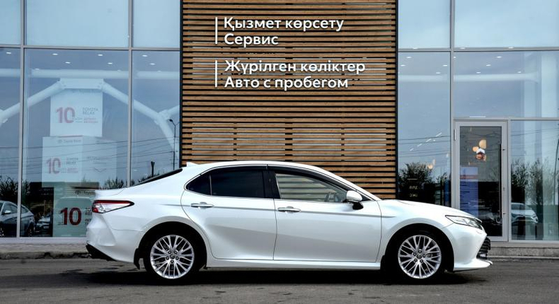 Toyota Camry 2.5 AT FWD (206 л.с.) Престиж Плюс BX Автомобили с пробегом Шымкент  