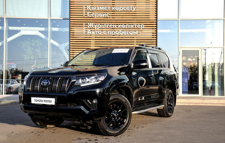 Toyota Land Cruiser Prado 2.7 AT 4WD (163 л.с.) Престиж Black Edition Автомобили с пробегом Шымкент  