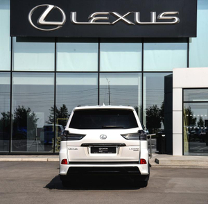 Lexus LX 5.7 AT 4WD (383 л.с.) 570 Black Vision 7 м QB Автомобили с пробегом Шымкент  