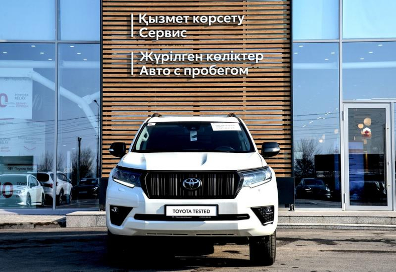 Toyota Land Cruiser Prado 2.7 AT 4WD (163 л.с.) Престиж Black Edition Автомобили с пробегом Шымкент  