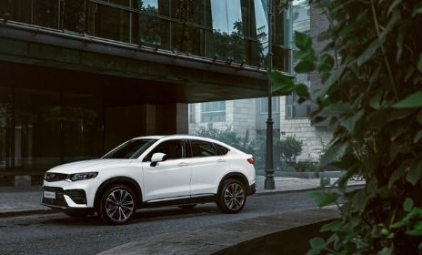 Купе-кроссовер Geely Tugella стал самой продаваемой моделью Geely в России