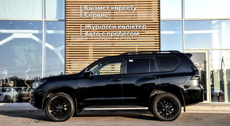Toyota Land Cruiser Prado 2.7 AT 4WD (163 л.с.) Престиж Black Edition Автомобили с пробегом Шымкент  