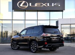 Lexus LX 5.7 AT 4WD (383 л.с.) 570 Black Vision II 5 м QB Автомобили с пробегом Шымкент  